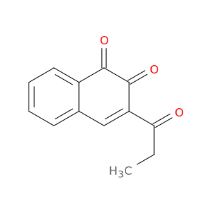 1,2-Naphthalenedione, 3-(1-oxopropyl)-