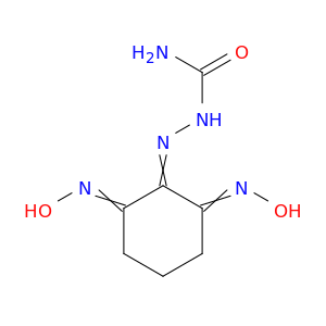 Hydrazinecarboxamide, 2-[2,6-bis(hydroxyimino)cyclohexylidene]-