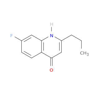 4-喹啉醇,7-氟-2-丙基-