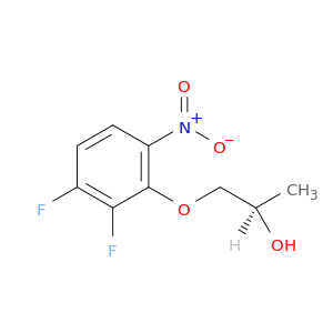2-Propanol, 1-(2,3-difluoro-6-nitrophenoxy)-, (R)-
