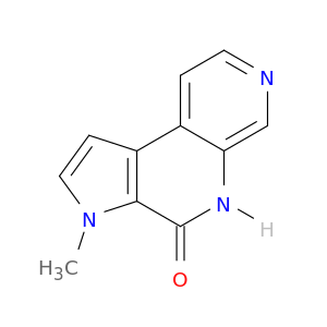 4H-Pyrrolo[2,3-c][1,7]naphthyridin-4-one, 3,5-dihydro-3-methyl-