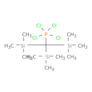 Phosphorane, tetrachloro[tris(trimethylsilyl)methyl]-