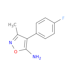 4-(4-氟苯基)-3-甲基异噁唑-5-胺