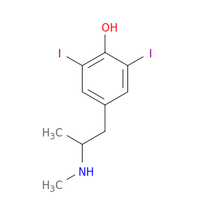 Phenol, 2,6-diiodo-4-[2-(methylamino)propyl]-