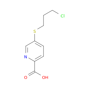 5-((3-CHLOROPROPYL)THIO)PICOLINIC ACID