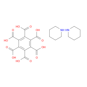 Benzenehexacarboxylic acid, compd. with piperidine (1:2)