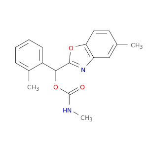 2-Benzoxazolemethanol,5-methyl-a-(2-methylphenyl)-,methylcarbamate (ester) (9CI)
