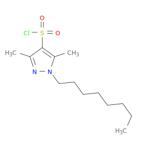 3,5-Dimethyl-1-octyl-1H-pyrazole-4-sulfonyl Chloride
