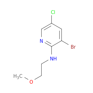 3-溴-5-氯-N-(2-甲氧基乙基)-2-吡啶胺