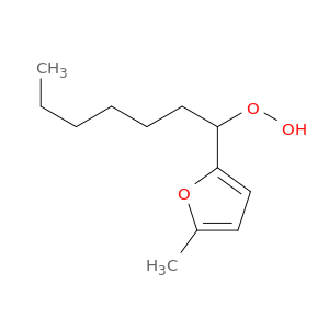 Hydroperoxide, 1-(5-methyl-2-furanyl)heptyl