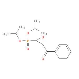 Phosphonic acid, (3-benzoyloxiranyl)-, bis(1-methylethyl) ester