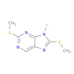 2,8-Bis(methylthio)-9H-purine
