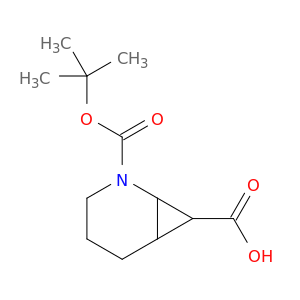 rac 2-Aza-bicyclo[4.1.0]heptane-2,7-dicarboxylic acid 2-tert-butyl ester, mixture of diastereomeres