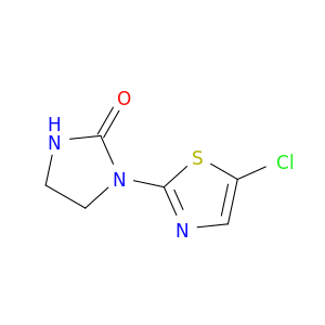 2-Imidazolidinone, 1-(5-chloro-2-thiazolyl)-