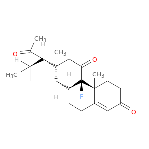 (8S,9R,10S,13S,14S,16R,17S)-17-acetyl-9-fluoro-10,13,16-trimethyl-1,2,6,7,8,12,14,15,16,17-decahydrocyclopenta[a]phenanthrene-3,11-dione