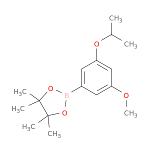 2-(3-异丙氧基-5-甲氧基苯基)-4,4,5,5-四甲基-1,3,2-二氧硼杂环戊烷