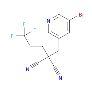 Propanedinitrile, [(5-bromo-3-pyridinyl)methyl](3,3,3-trifluoropropyl)-