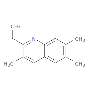 Quinoline, 2-ethyl-3,6,7-trimethyl-