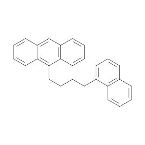 Anthracene, 9-[4-(1-naphthalenyl)butyl]-