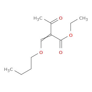 Butanoic acid, 2-(butoxymethylene)-3-oxo-, ethyl ester