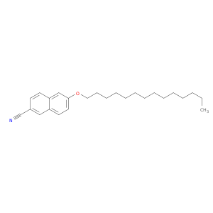 2-Naphthalenecarbonitrile, 6-(tetradecyloxy)-