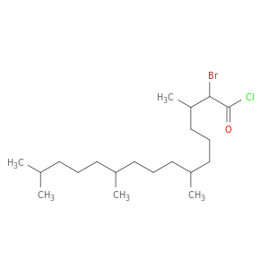 Hexadecanoyl chloride, 2-bromo-3,7,11,15-tetramethyl-