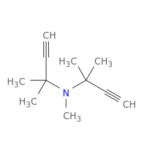 3-Butyn-2-amine, N-(1,1-dimethyl-2-propynyl)-N,2-dimethyl-