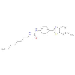 Urea, N-[4-(6-methyl-2-benzothiazolyl)phenyl]-N'-octyl-