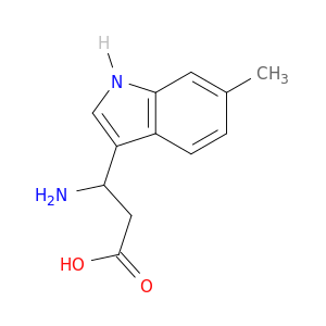 1H-Indole-3-propanoicacid, b-amino-6-methyl-