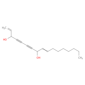 1,9-Heptadecadiene-4,6-diyne-3,8-diol