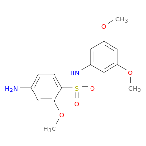 4-Amino-N-(3,5-dimethoxyphenyl)-2-methoxybenzene-1-sulfonamide