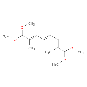 2,4,6-Octatriene, 1,1,8,8-tetramethoxy-2,7-dimethyl-, (E,E,E)-