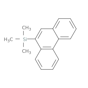 Silane, trimethyl-9-phenanthrenyl-