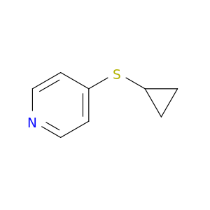 Pyridine, 4-(cyclopropylthio)-