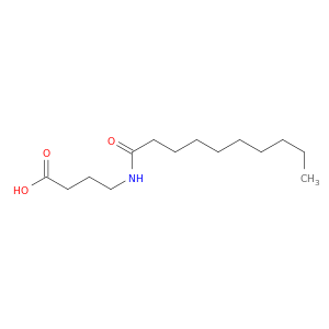 Butanoic acid, 4-[(1-oxodecyl)amino]-