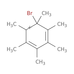 Cyclohexadienylium, 6-bromo-1,2,3,4,5,6-hexamethyl-