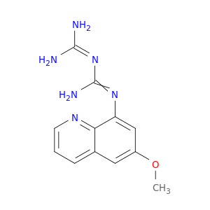 1-(diaminomethylidene)-2-(6-methoxyquinolin-8-yl)guanidine