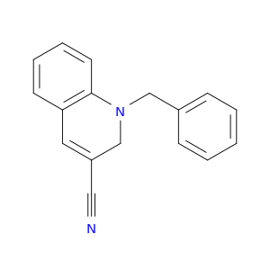 3-Quinolinecarbonitrile, 1,2-dihydro-1-(phenylmethyl)-