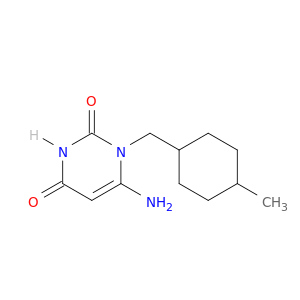6-amino-1-[(4-methylcyclohexyl)methyl]-1,2,3,4-tetrahydropyrimidine-2,4-dione