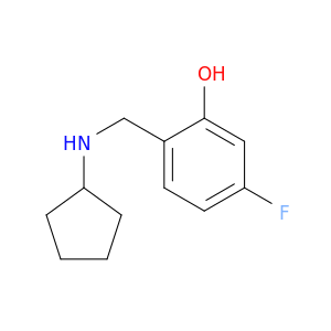 2-(Cyclopentylamino)methyl-5-fluorophenol