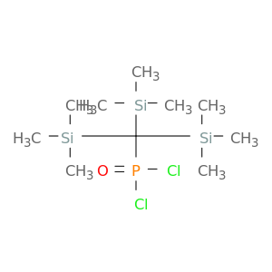 Phosphonic dichloride, [tris(trimethylsilyl)methyl]-