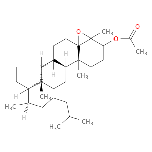 4-methyl-4,5-epoxycholestan-3-yl acetate