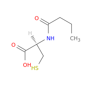 L-Cysteine, N-(1-oxobutyl)-