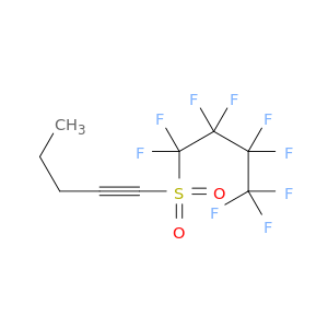 1-Pentyne, 1-[(nonafluorobutyl)sulfonyl]-