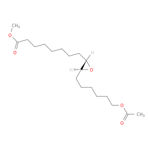 Oxiraneoctanoic acid, 3-[6-(acetyloxy)hexyl]-, methyl ester, trans-