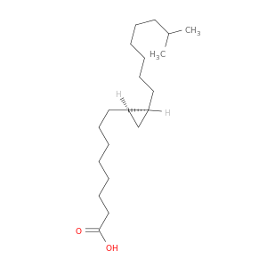 Cyclopropaneoctanoicacid, 2-(7-methyloctyl)-, cis- (9CI)