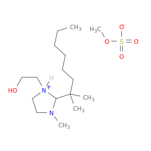 2-(Dimethylheptyl)-4,5-dihydro-1-(2-hydroxyethyl)-3-methyl-1H-imidazolium methyl sulphate