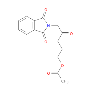 1H-Isoindole-1,3(2H)-dione, 2-[5-(acetyloxy)-2-oxopentyl]-