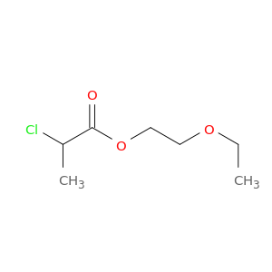 Propanoic acid, 2-chloro-, 2-ethoxyethyl ester