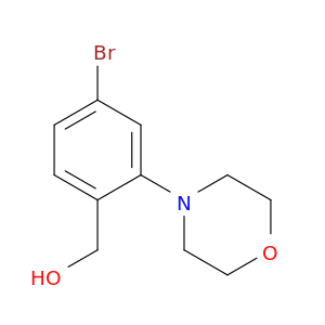 [4-Bromo-2-(morpholin-4-yl)phenyl]methanol